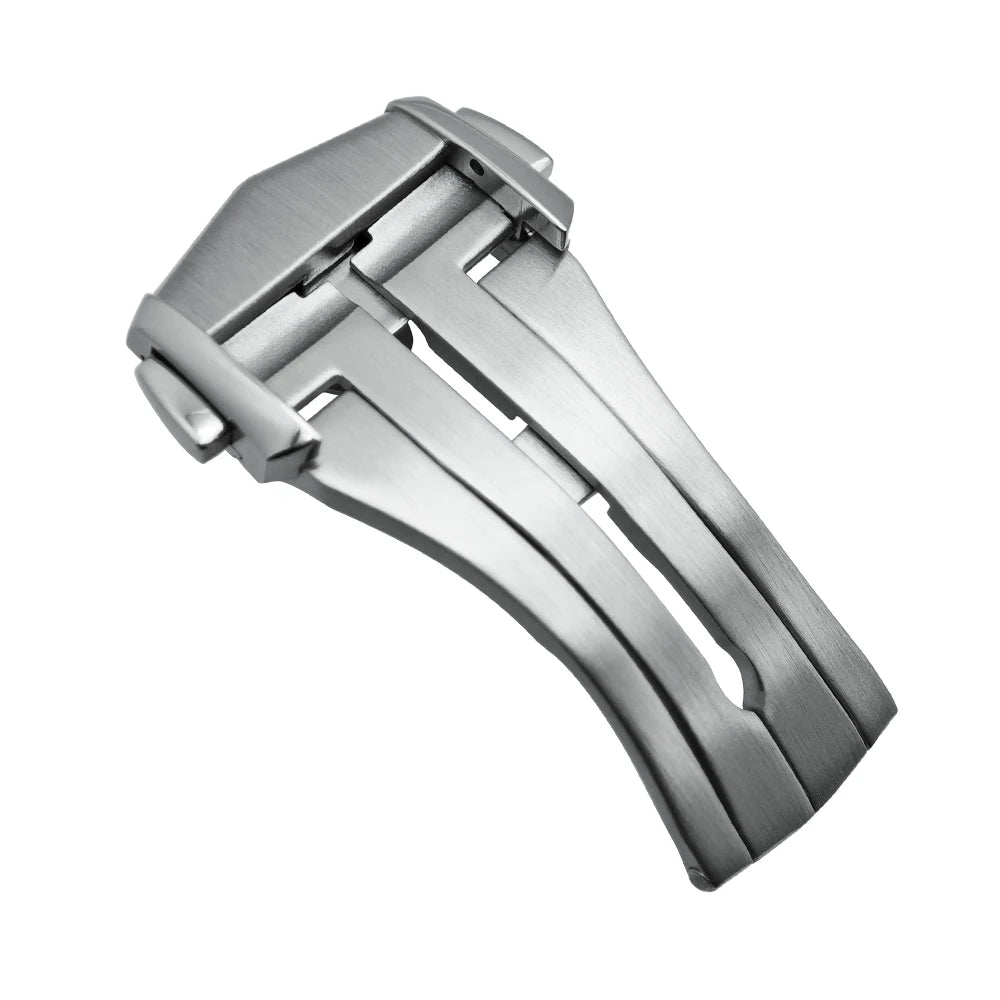 Fermoir pliable De haute qualité, 18mm, pour bracelet De montre Omega Seamaster De Ville AT150, boucle pliante en acier inoxydable 316L