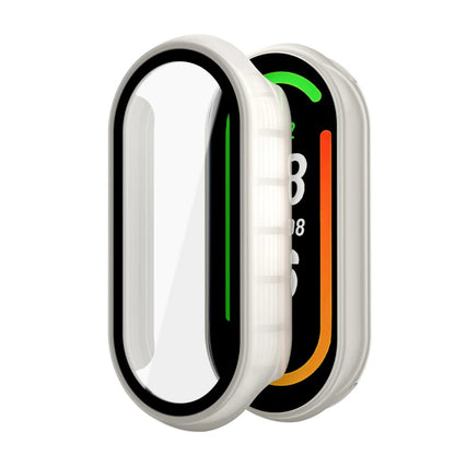 Verre trempé + étui PC pour Xiaomi Mi Band 10 9 8, housse antichoc, protection d'écran entièrement rigide, accessoires Xiaomi Smart Band 10 9