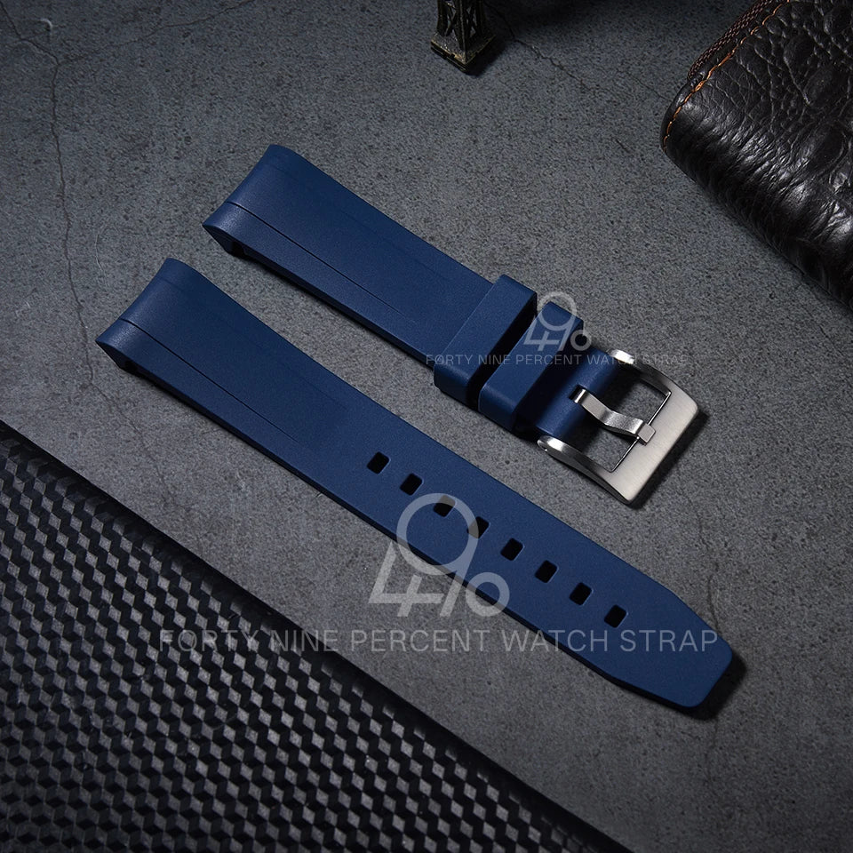 Bracelet de montre en caoutchouc FKM 20 mm, luxe, sport, pour Tudor Black Bay 58 BB58, modèles M79680/79730/70300.