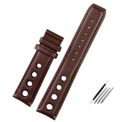 Bracelet en cuir véritable pour montre de sport Tissot 1853, Racing PRS516 T91 1853, couche supérieure en cuir de vache, 20mm, accessoires de bracelet Chopin