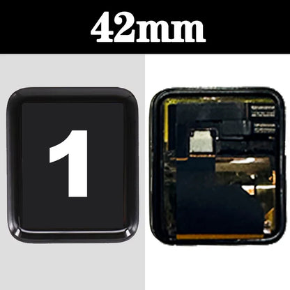 OLED pour apple watch série 1 2 3 4 5 6 SE 7 lcd écran tactile numériseur assemblée iWatch Substitution 38/42/40/44/41/45mm