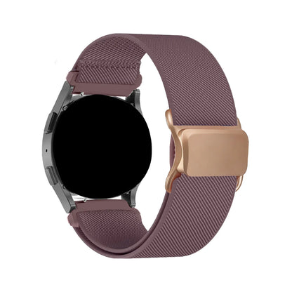 Cinturino elastico intrecciato per Samsung Galaxy Watch 7 6 5 4 40mm 44mm/5 Pro 45mm, per Galaxy Watch 6 4 Classic/Active 2