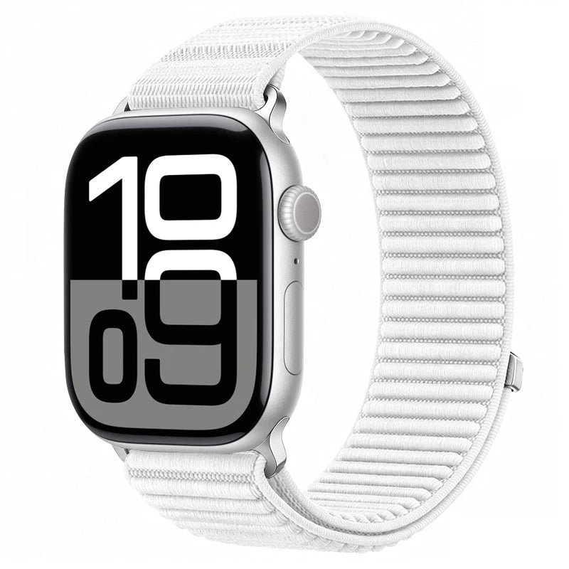 Correa deportiva de nailon con hebilla para Apple Watch de 46 mm 44 mm 40 mm 42 mm 45 mm 41 mm, correa para iWatch serie 11 SE 10 9 8 7 Ultra 3