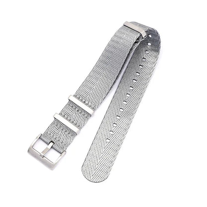 Bracelet NATO 20mm 22mm 24mm Bracelet de montre en Nylon pour Omega Seamaster 300 Bracelet de remplacement de sport de plongée noir avec ceinture