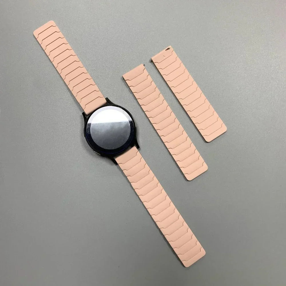 Bracelet magnétique en Silicone, 20 22mm, pour Huami AMAZFIT BIP 6 5 UNITY, pour Redmi 5 3 Active/Lite, pour Amazfit T-Rex 3 Pro 48mm