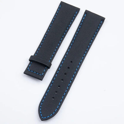 Bracelet de montre universel en Nylon, 19mm, 20mm, 21mm, 22mm, pour Omega, Planet Ocean Seamaster 300 Speedmaster, tissu, cuir, toile SEIKO