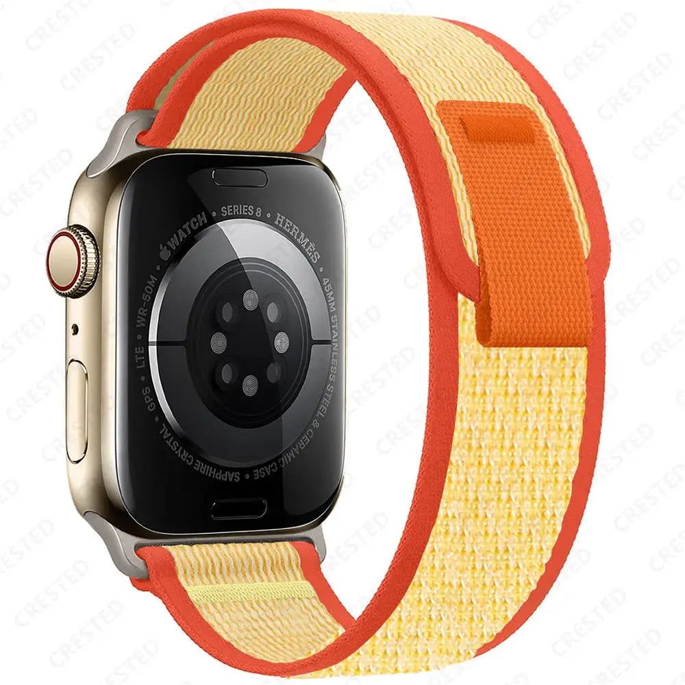 适用于 Apple Watch Ultra 3 2 的 Trail 回环式表带，49mm 46mm 44mm 45mm 40mm 41mm 42mm，兼容 iWatch 系列 11 10 SE 9 8 7 的表带 Correa