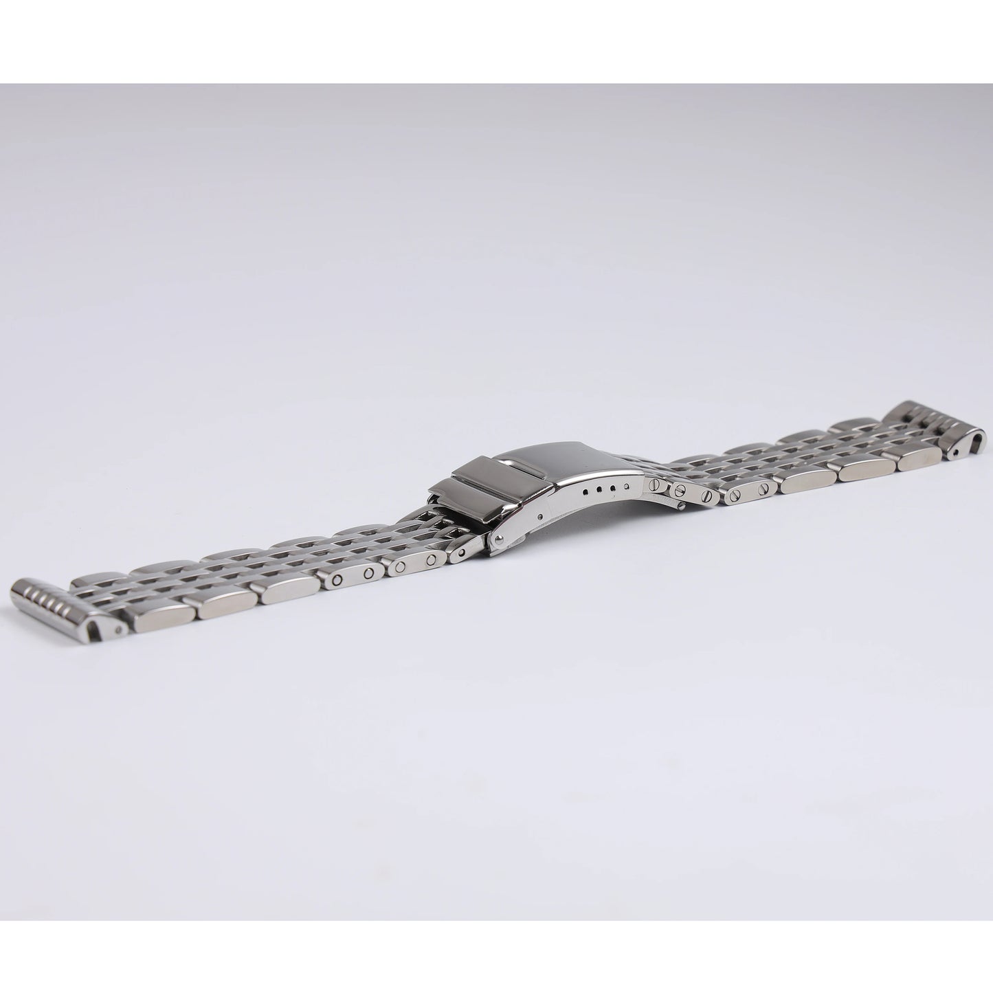 Bracelet de montre en acier inoxydable massif poli argenté, 22 24mm, pour Breitling Super Ocean Avenger, fermoir à déployement