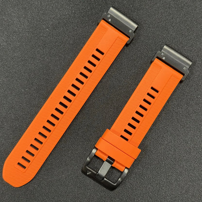 QuickFit 22/26mm Replacement Watch Band for Garmin Forerunner 970 965 955 945 935 745 MARQ Official Silicone Sport Strap