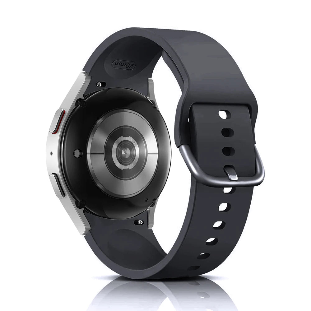 Bracelet en Silicone pour Samsung Galaxy Watch 7 6 5 4 44mm 40mm pro 45mm Sport 20mm Bracelet de montre Galaxy Watch6 Classic 43mm 47mm