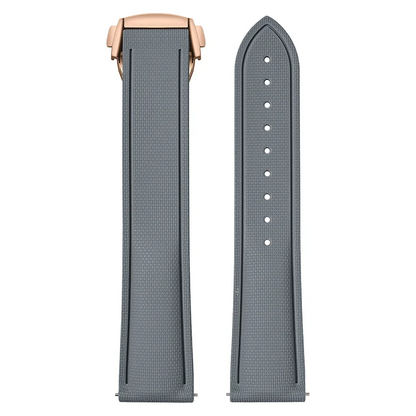 Cinturino in gomma fluorurata per Omega Seamaster 20mm 21mm 22mm FKM, cinturino universale a sgancio rapido, accessori per Rolex e Tudor