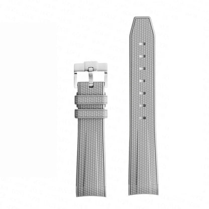 Bracelet de montre en caoutchouc et Silicone, 20mm, pour Omega X Swatch Joint MoonSwatch, pour Seamaster 300, pour hommes et femmes, extrémité incurvée