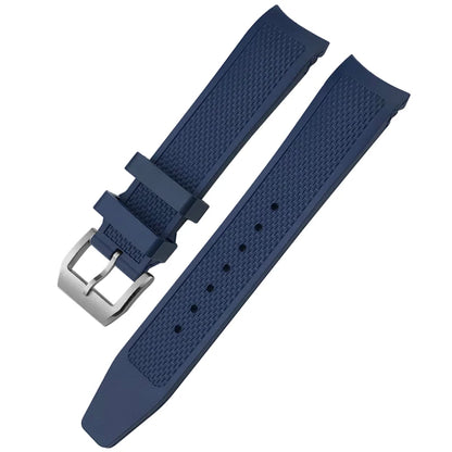 High Quality Rubber Watch Strap 19mm 20mm for IWC Pilot Watches Mark XVIII Black Blue Waterproof Silicone Bracelet Sport Straps