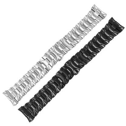 For Panerai Luminor Silver Black Series 24 22mm PAM 441111 Solid Stainless Steel Watch Bracelet, Rustproof, for Outdoor Business Men