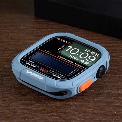 Silicone Case for Apple Watch 11 10 9 8 7 6 SE for iWatch 49mm 41mm 42mm 46mm 40mm 44mm 45mm