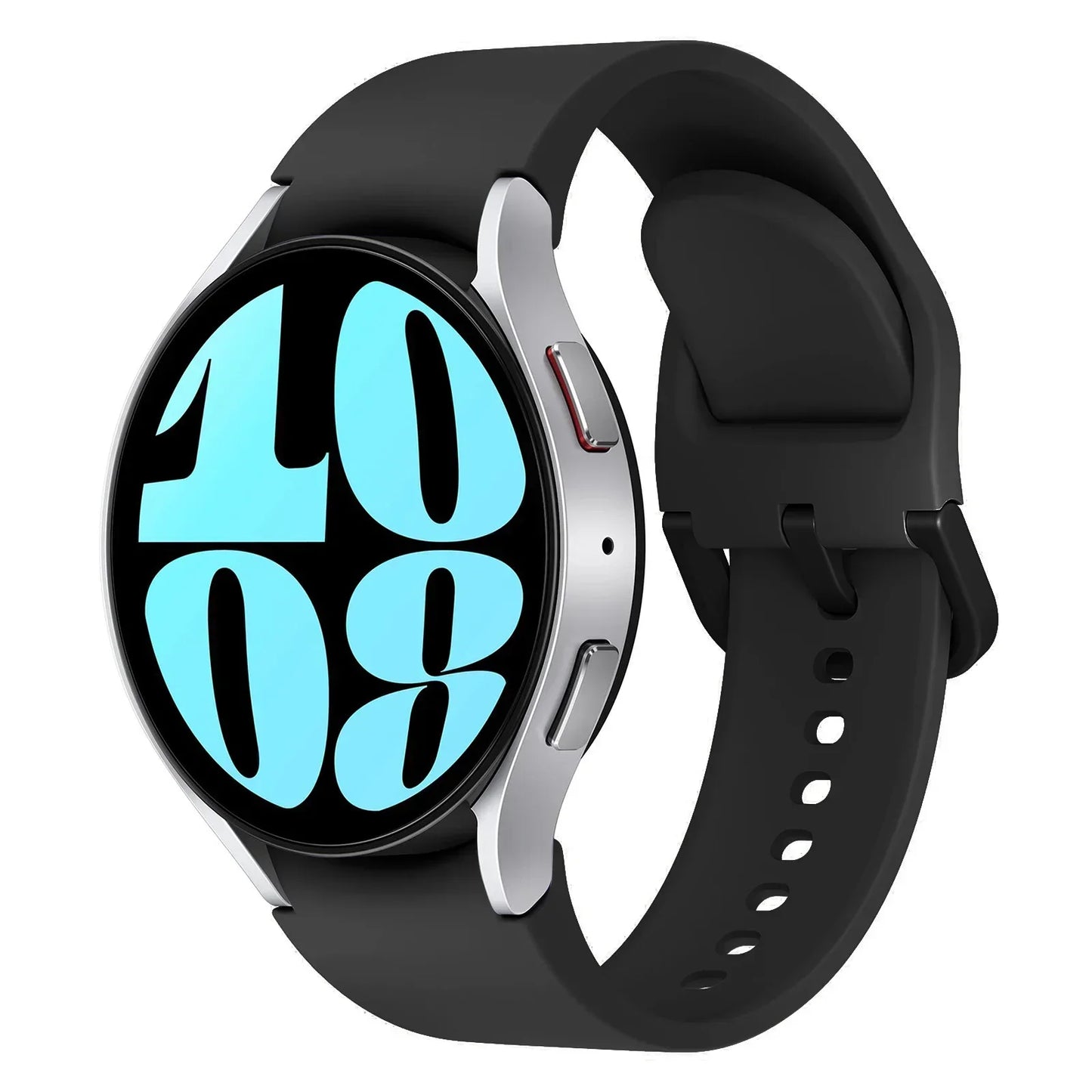 Bracelet en Silicone pour Samsung Galaxy watch 6 4 Classic, 47mm 43mm 46mm, bracelet de remplacement original incurvé pour montre 7 6 5 4 40mm 44mm