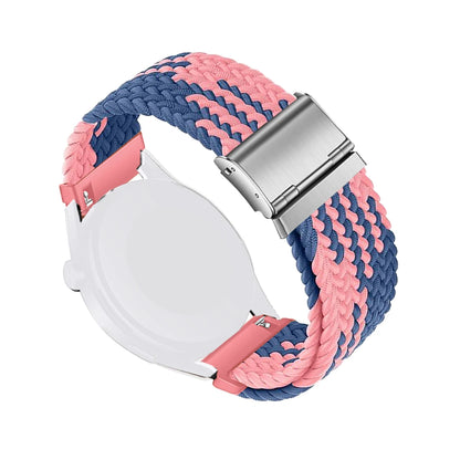Bracelet à boucle tressée en Nylon, 20/22mm, pour Garmin Forerunner 265 55 965 165, Bracelet de Sport Garmin Venu 3/2 Vivoactive 5