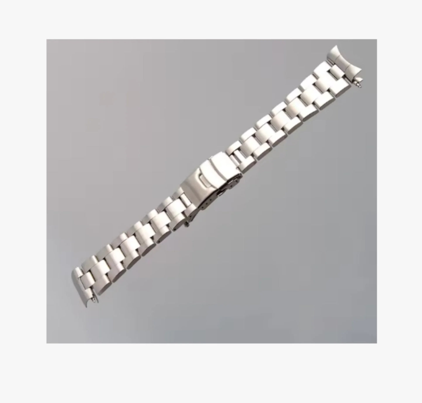 Bracelet en acier inoxydable solide Huître pour plongée sous-marine, double structure de verrouillage de sécurité, SKXHouseSKX009, 22mm