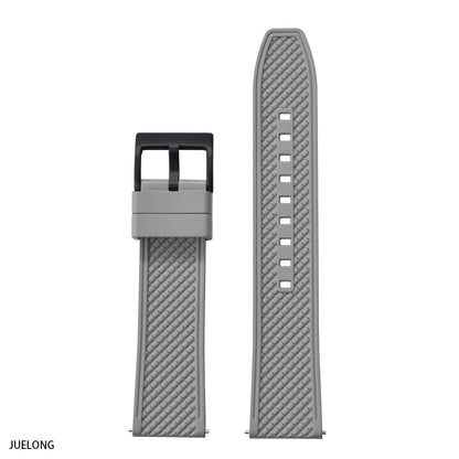 Nouveau Design HAISCH FKM bracelet de montre en caoutchouc 18mm 20mm 22mm 24mm forme de balle bracelets de montre à dégagement rapide bracelets de plongée étanches