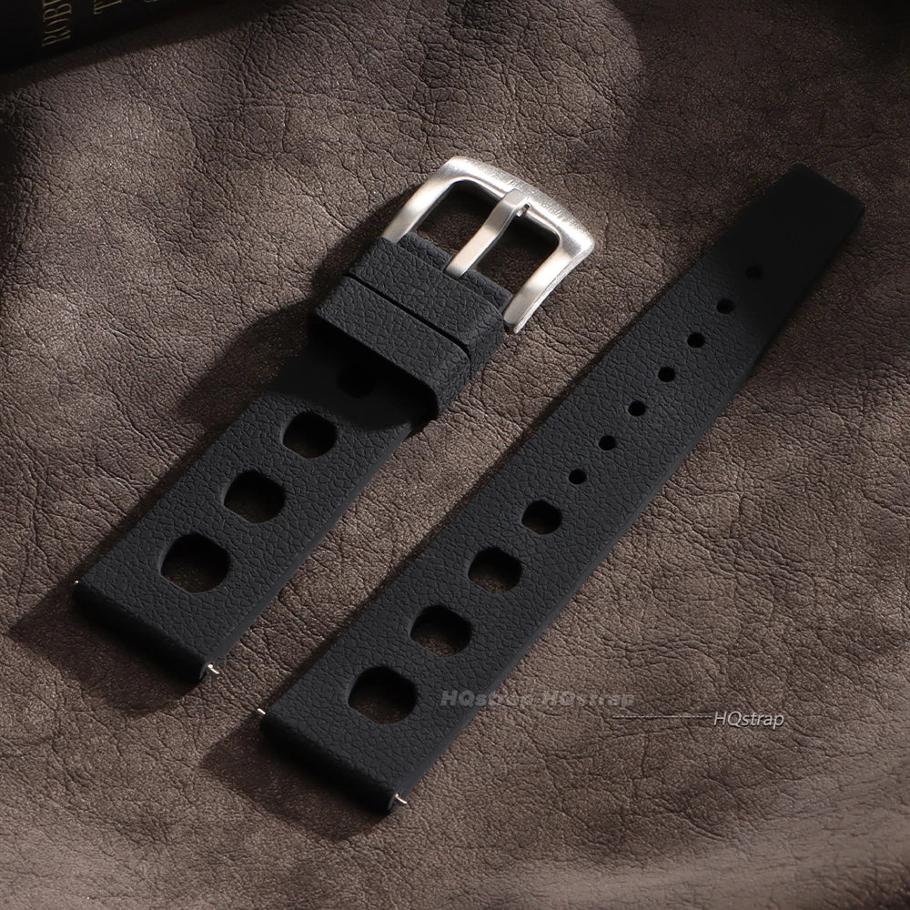 Cinturino in silicone Tropicale a sgancio rapido 20mm 22mm Nuovo cinturino in gomma Tropicale morbido universale per uomo donna smartwatch