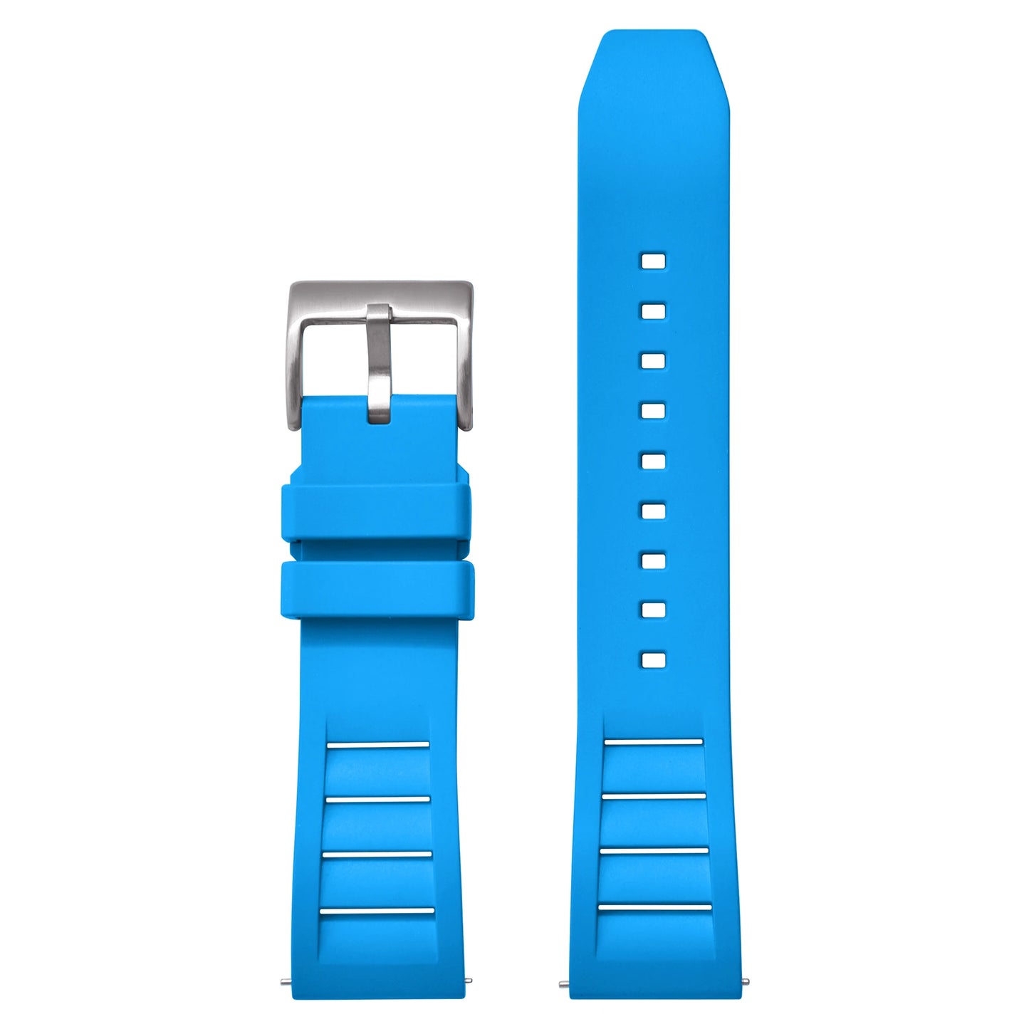 Premium Fluoro Rubber Watch Strap, FKM Watchband, Quick Release Watch Strap, Wrist Belt for Diving Watch Accessories, 20mm, 22mm, New