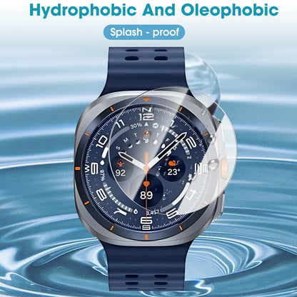 Tempered Glass Screen Protector for Samsung Galaxy Watch 8 40mm 44mm, Classic Protective Film, Auto-Alignment Installation Kit