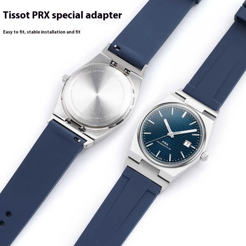 Adaptateur de montre PRX T137.410 pour adaptateur de sangle Tissot PRX 12mm tête à dégagement rapide en acier inoxydable Tissot Super Player T137.407