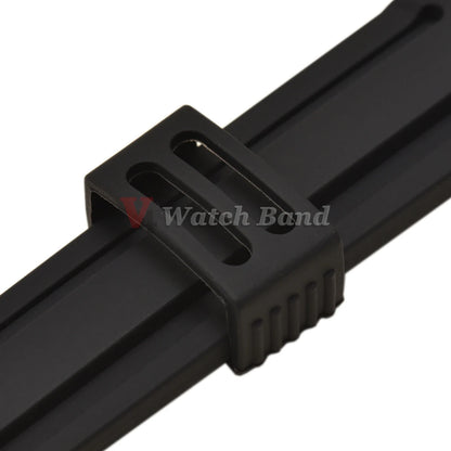 30mm 28mm 26mm 24mm Rubber Watch Strap 18mm 20mm 22mm Men's Sport Watch Band Waterproof Soft Silicone Diving Bracelet