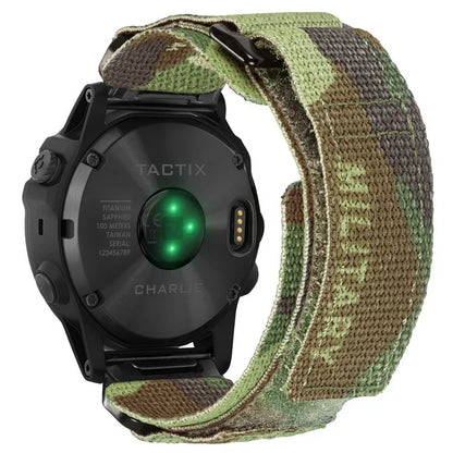 Cinturino HEMSUT per Garmin Fenix8 7 6 in nylon Quickfit 20 22 26mm, cinturino sportivo compatibile con EPIX /MK3 /Tactix