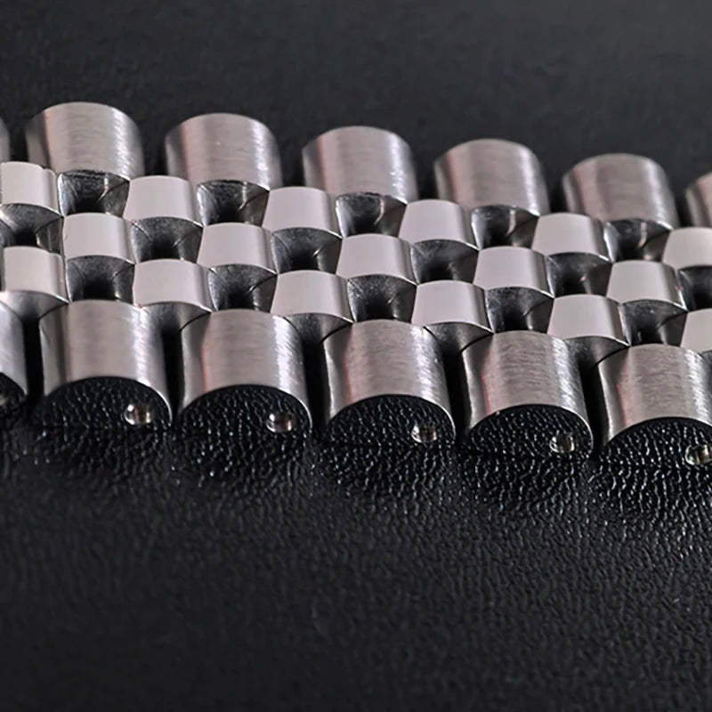 Bracciale di ricambio Jubilee 21 mm per Seiko Prospex Speedtimer SSC913P1/SSC915P1/SSC935P1/SSC939P1/SSC941P1/SSC947 in acciaio inossidabile