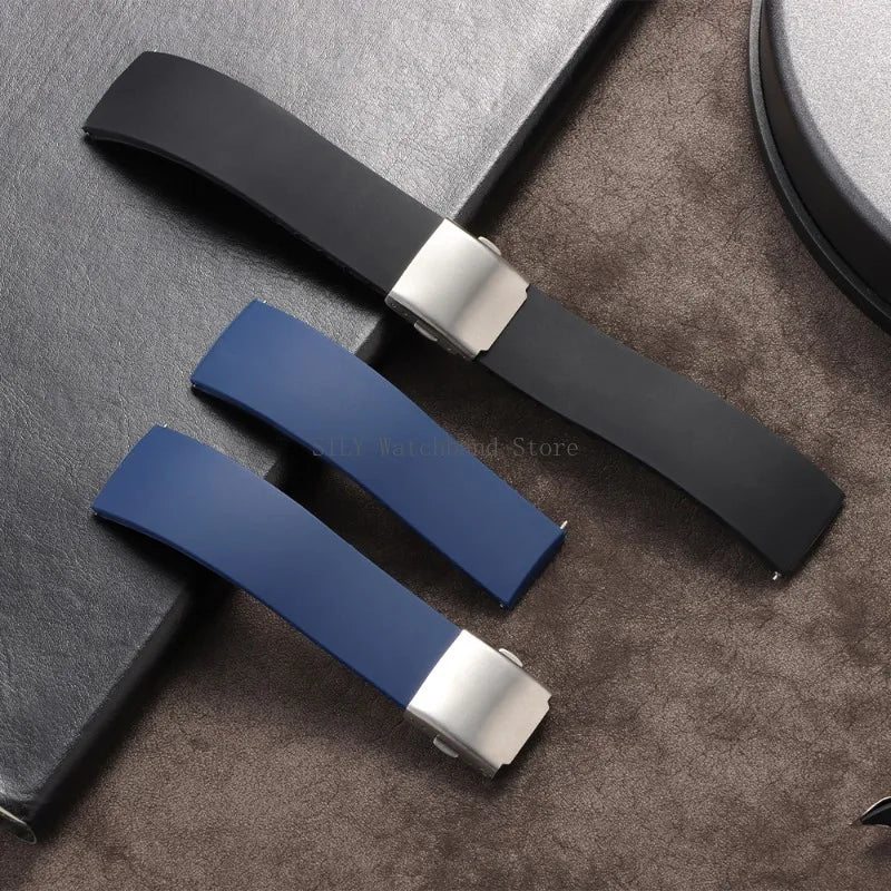 Cinturino in silicone morbido per Huawei GT3/4/5 da 18 mm, 20 mm, 22 mm, 24 mm, per uomo e donna, cinturino a sgancio rapido, cinturino universale in gomma