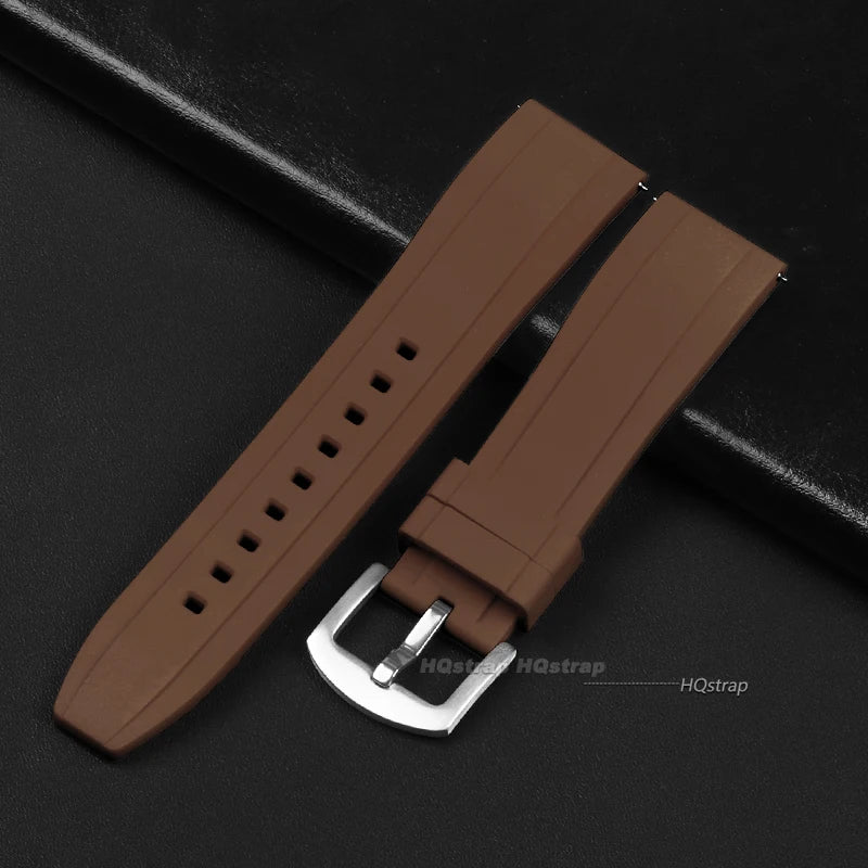 Cinturino per orologio in silicone di alta qualità, cinturino in gomma a sgancio rapido 20mm 22mm, bracciale di ricambio, accessori per donne e uomini