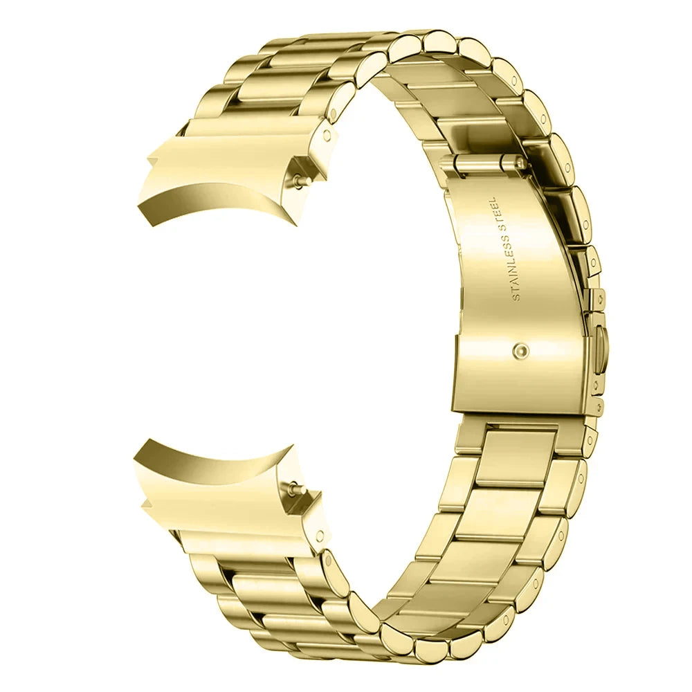 Bracelet en acier sans espaces pour Samsung Galaxy Watch 7 6 5 4 40mm 44mm 5Pro 45mm bracelet en métal pour Galaxy Watch 6 4 Classic 47mm 46mm 43mm