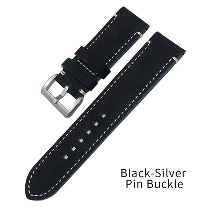 Men's Genuine Cowhide Leather Watch Strap, 22mm 23mm, for Tudor Black Bay Black Bay Bronze Brown, Vintage, Handmade, Calfskin Leather