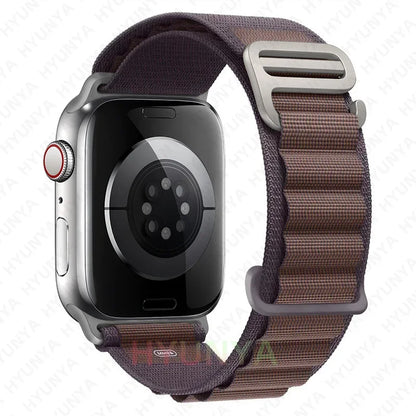 Cinturino per Apple Watch, bracciale alpino per cinturino Apple Watch Ultra 2 3, cinturino 45mm 49mm 42mm 46mm 44mm 41mm 40mm, cinturino Iwatch serie 11 9 8 7 SE 10