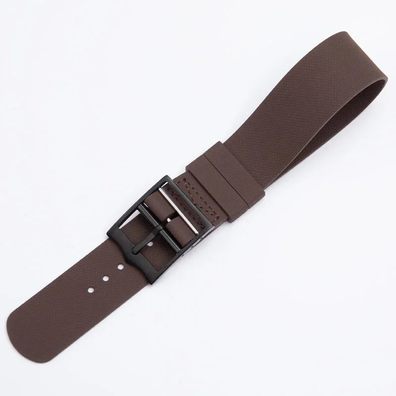 New Long FKM Fluororubber Watch Strap, 20/21/22mm, Military Band for Tudor BlackBay Omega Seamaster IWC Longines Rolex