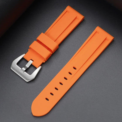20/22/24/26mm Soft Comfortable Silicone Sport Watch Straps for Panerai – Blue, Black, Brown Accessories