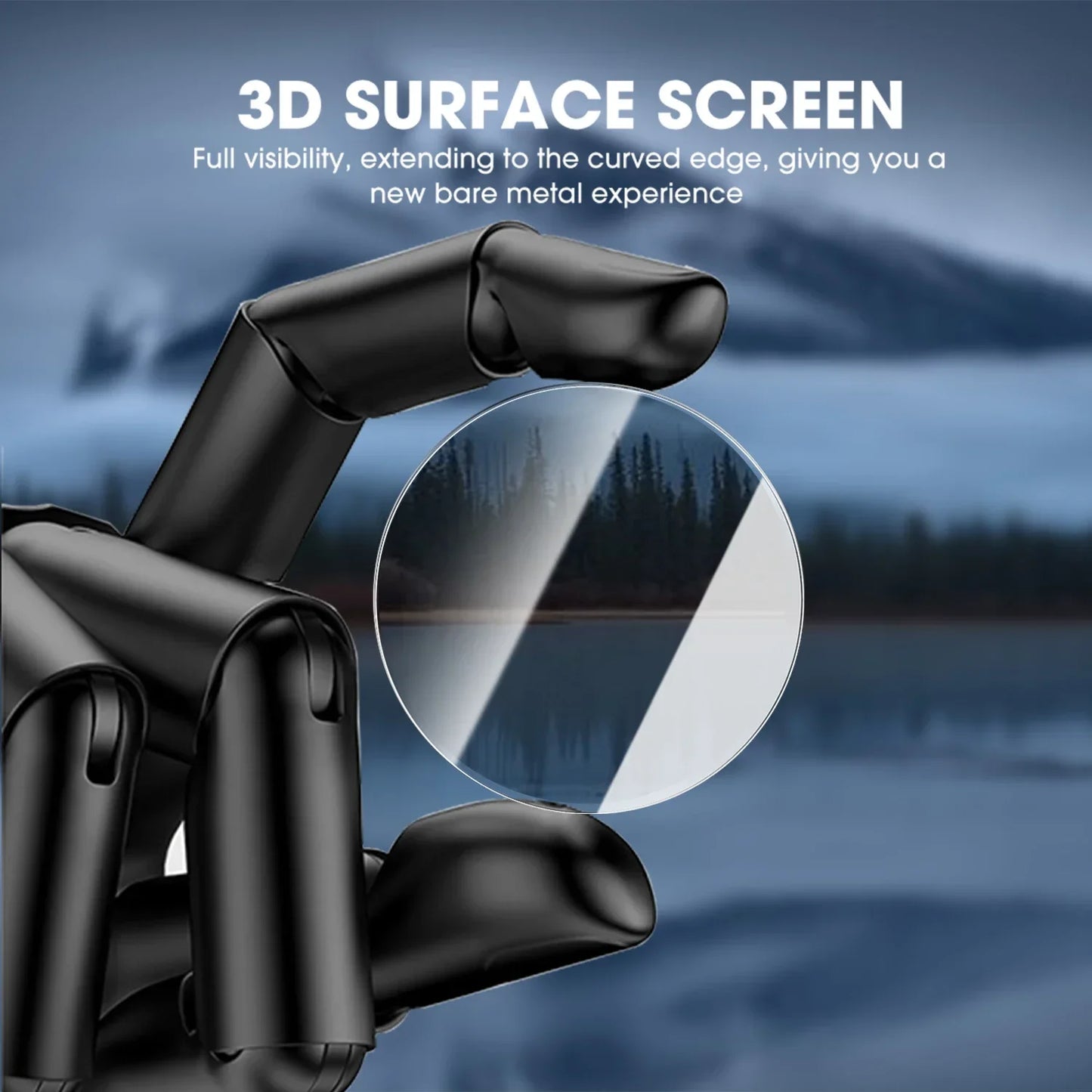 Tempered Glass Screen Protector for Samsung Galaxy Watch 8 40mm 44mm, Classic Protective Film, Auto-Alignment Installation Kit