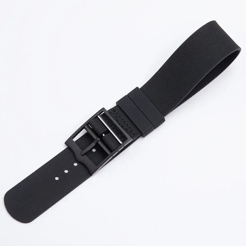 New Long FKM Fluororubber Watch Strap, 20/21/22mm, Military Band for Tudor BlackBay Omega Seamaster IWC Longines Rolex
