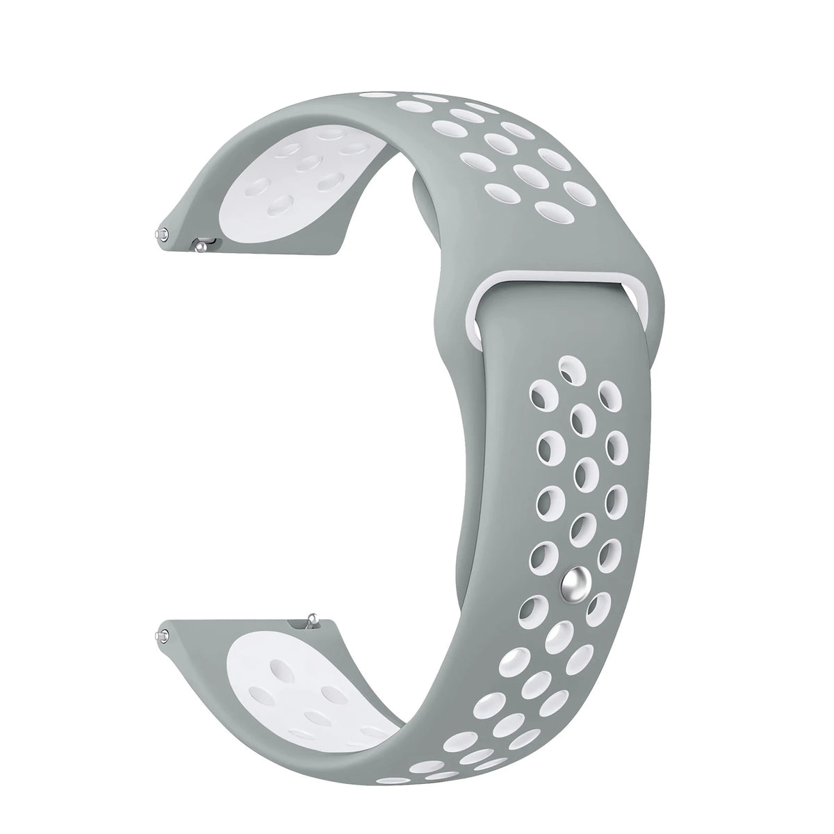 Cinturino in silicone da 20 mm 22 mm, per Amazfit Bip 6 5/GTS 3/2/2e/GTS2 Mini/GTR 3 Pro/42 mm/47 mm/2/2e/Stratos 2/3 Pro Sport Correa