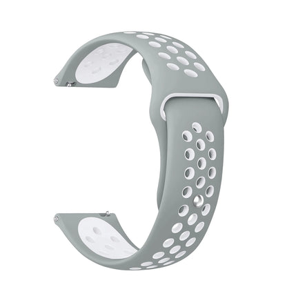 Cinturino in silicone da 20 mm 22 mm, per Amazfit Bip 6 5/GTS 3/2/2e/GTS2 Mini/GTR 3 Pro/42 mm/47 mm/2/2e/Stratos 2/3 Pro Sport Correa
