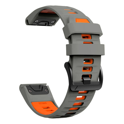 Bracelet de montre en silicone 22 mm 26 mm pour Garmin Fenix 8Pro 7 7X 6X Pro 5X Plus Epix Gen2 Enduro 3 2, bracelet souple à libération rapide QuickFit