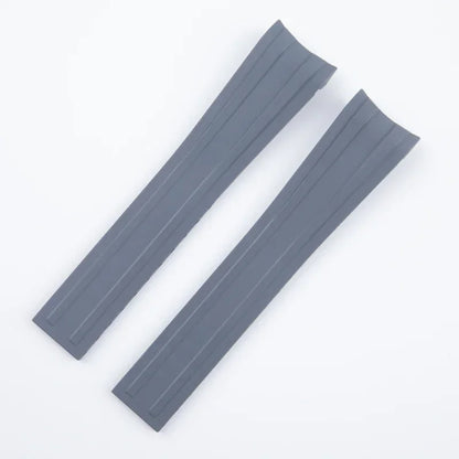 Cinturini per orologi in gomma naturale FKM, morbidi, impermeabili, 20 mm, tagliati su misura, regolabili, per Tudor BB58, quadrante 39 mm