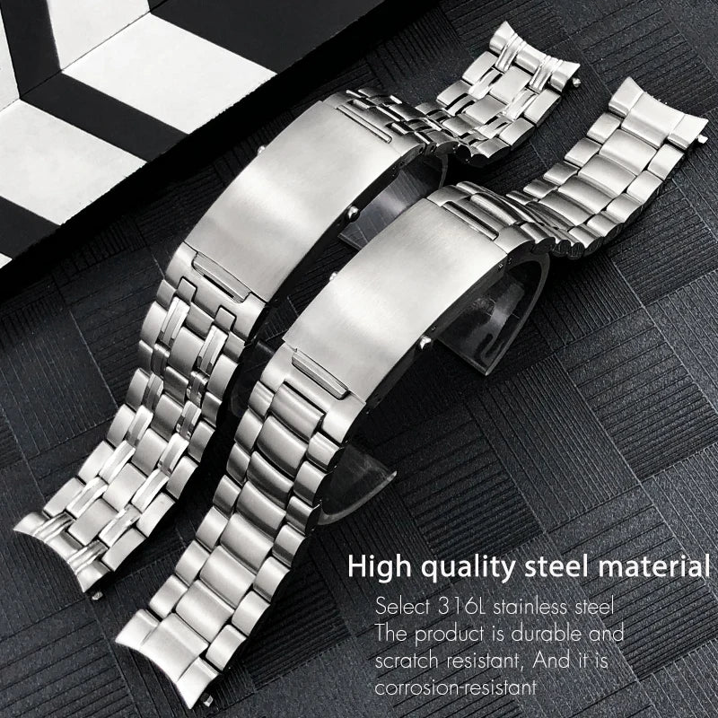 Bracciale per Orologio in Acciaio Inossidabile per Omega New Seam84Diver 300 Planet Ocean, Solido, Cinturini per Orologi, Utensili Gratuiti, 20mm, 22mm, 600m