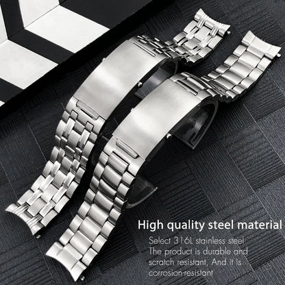 Bracciale per Orologio in Acciaio Inossidabile per Omega New Seam84Diver 300 Planet Ocean, Solido, Cinturini per Orologi, Utensili Gratuiti, 20mm, 22mm, 600m