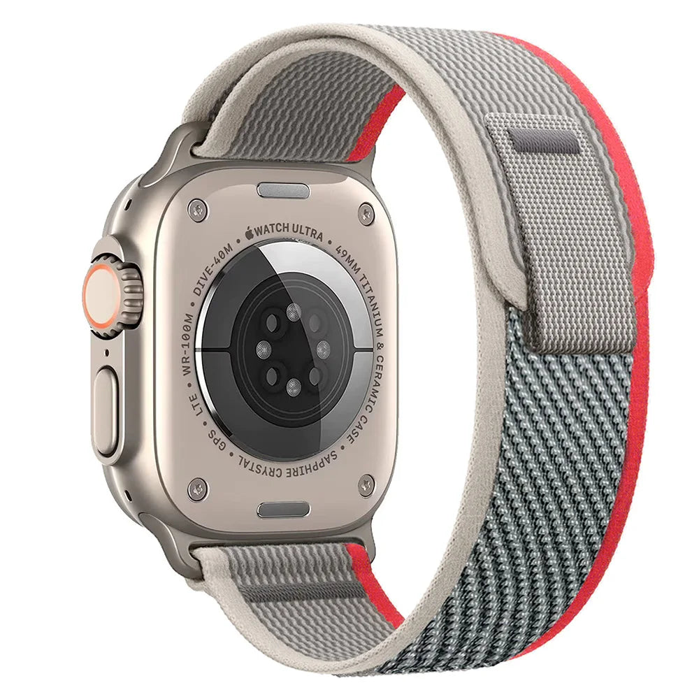 适用于 Apple Watch Ultra 3 2 的 Trail 回环式表带，49mm 46mm 44mm 45mm 40mm 41mm 42mm，兼容 iWatch 系列 11 10 SE 9 8 7 的表带 Correa