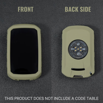 1/2 pz custodia in silicone per Garmin Edge 850 550 ciclocomputer, cover protettiva paraurti anti-collisione, accessori guscio protettivo