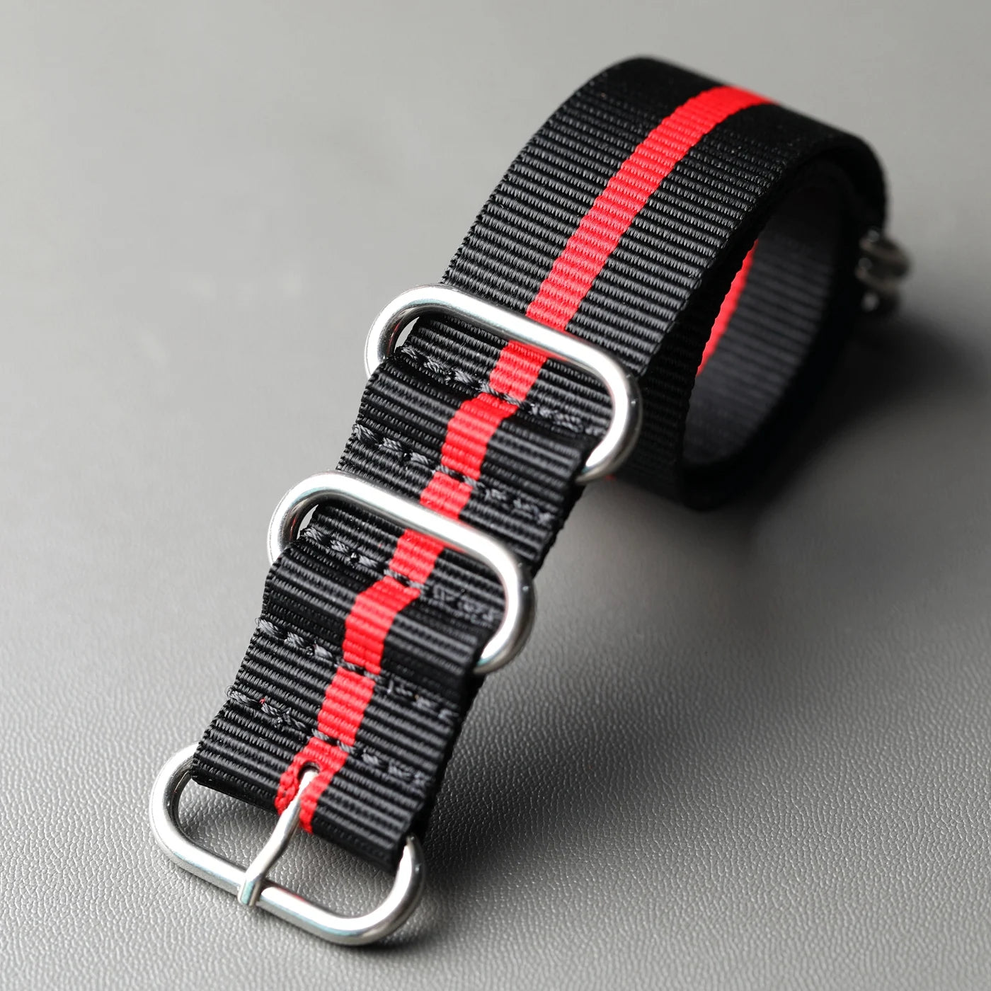 Nylon Watch Strap, 20MM 22MM 24MM, Wear-Resistant, Waterproof, Flexible, Black Green Retro G10 Pilot Watch Band