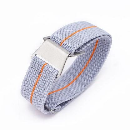 18mm 20mm 22mm 24mm Parachute élastique en Nylon Bracelet de montre hommes Sport de plein air militaire ceinture de sécurité Bracelet accessoires