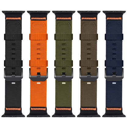 Nylon strap for Apple Watch, compatible with sizes 46mm, 42mm, 45mm, 44mm, 41mm, 40mm, 49mm, for iWatch Series 11, 10, 9, 8, SE, 7, 6, 5, Ultra, 3, 2